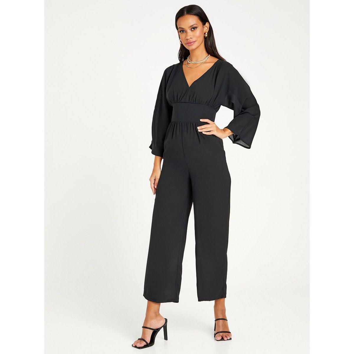جمبسوت بقصة واسعة من ريد تايب-women-clothing-jumpsuits-image-1
