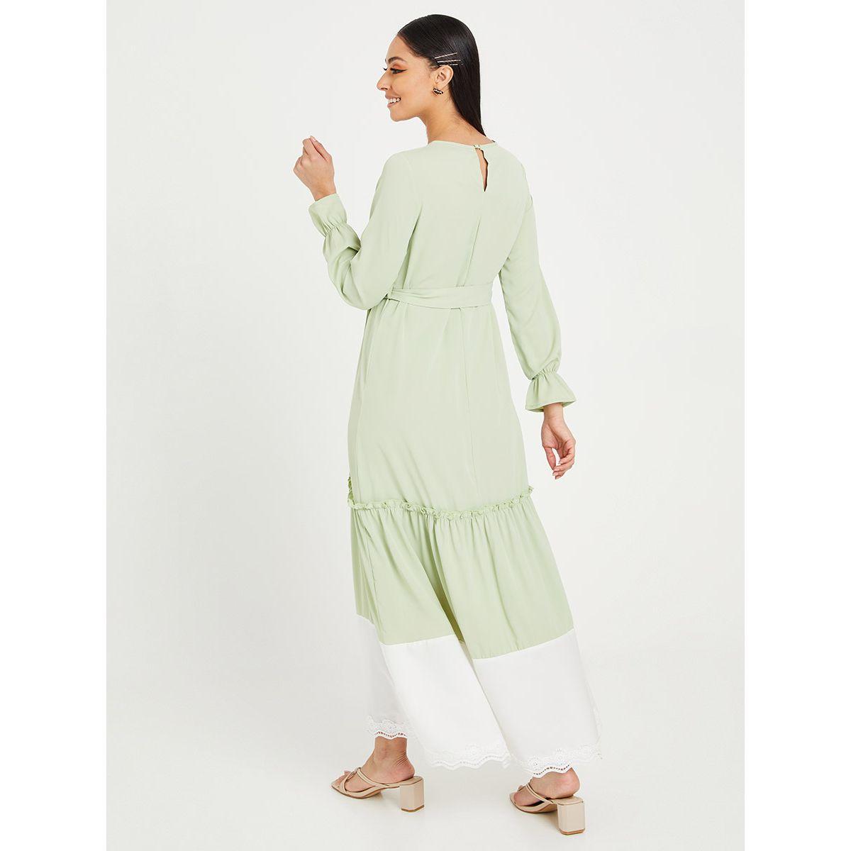 فستان طويل بنمط كتل الالوان من ريد تايب-women-clothing-dresses-image-4