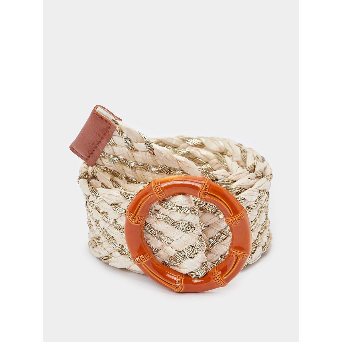 حزام خصر بابزيم دائري من ستايلي-women-clothingaccessories-belts-image-1