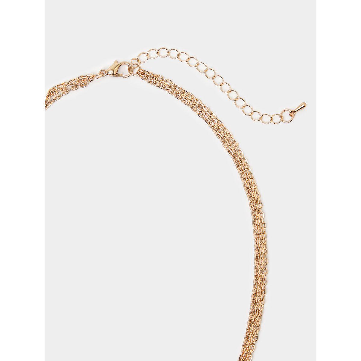 Styli Butterfly Layered Necklace-women-watchesandjewellery-jewellery-necklacesandpendants-image-3