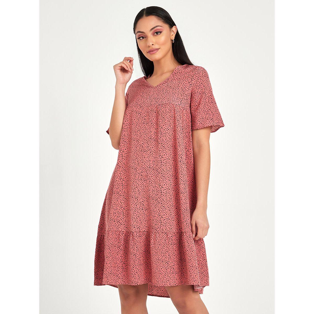 فستان باكمام قصيرة من ريد تايب-women-clothing-dresses-image-2