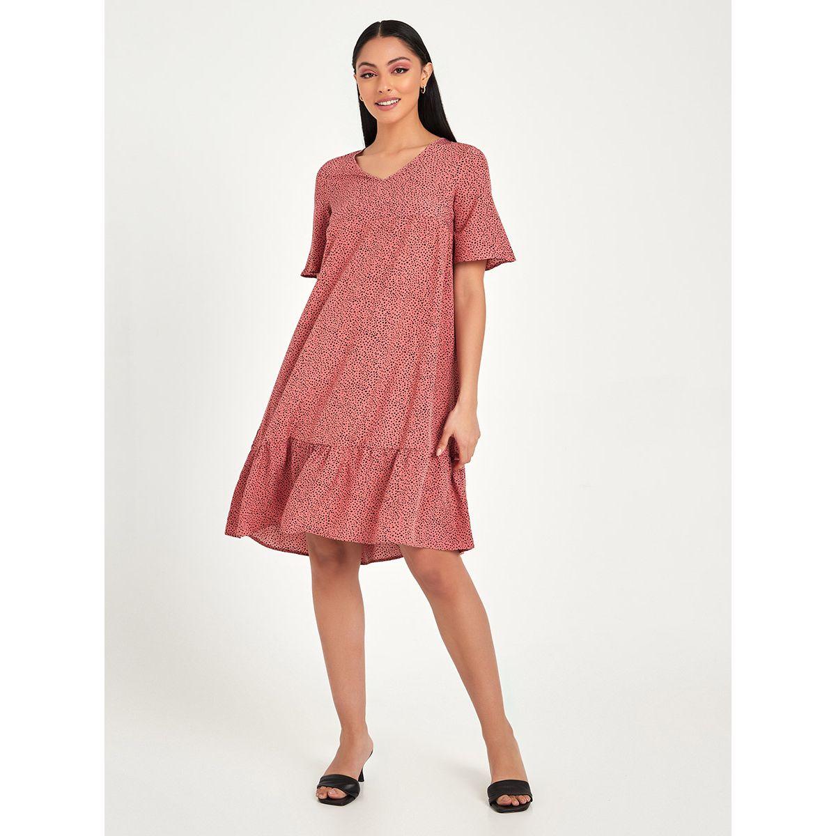 فستان باكمام قصيرة من ريد تايب-women-clothing-dresses-image-3