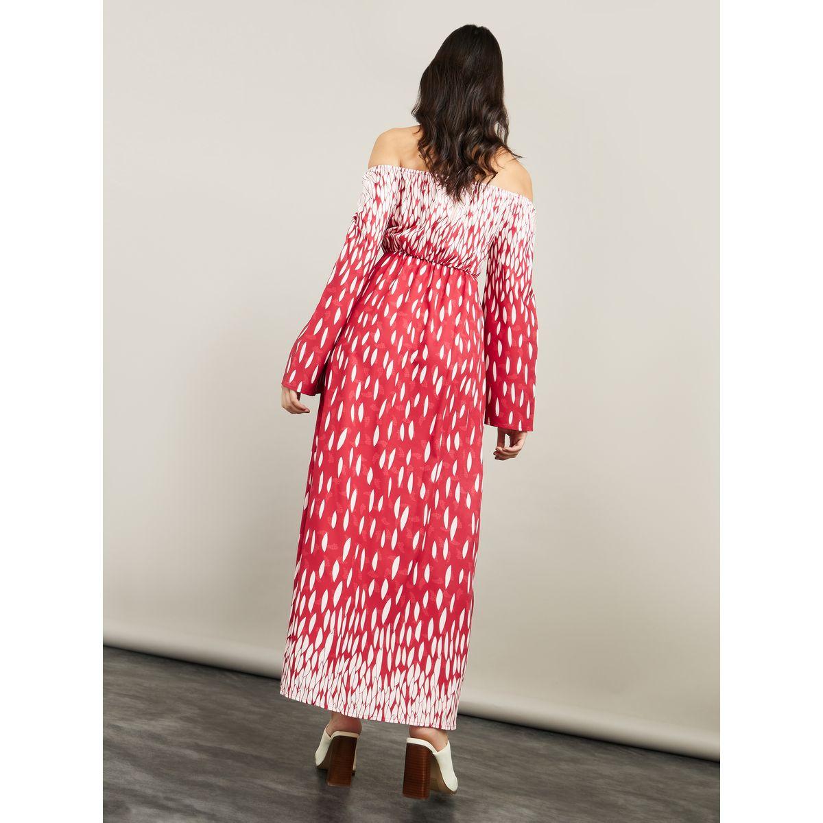 Styli Long Sleeves Abstract Print A-Line Maxi Dress-women-clothing-dresses-image-4