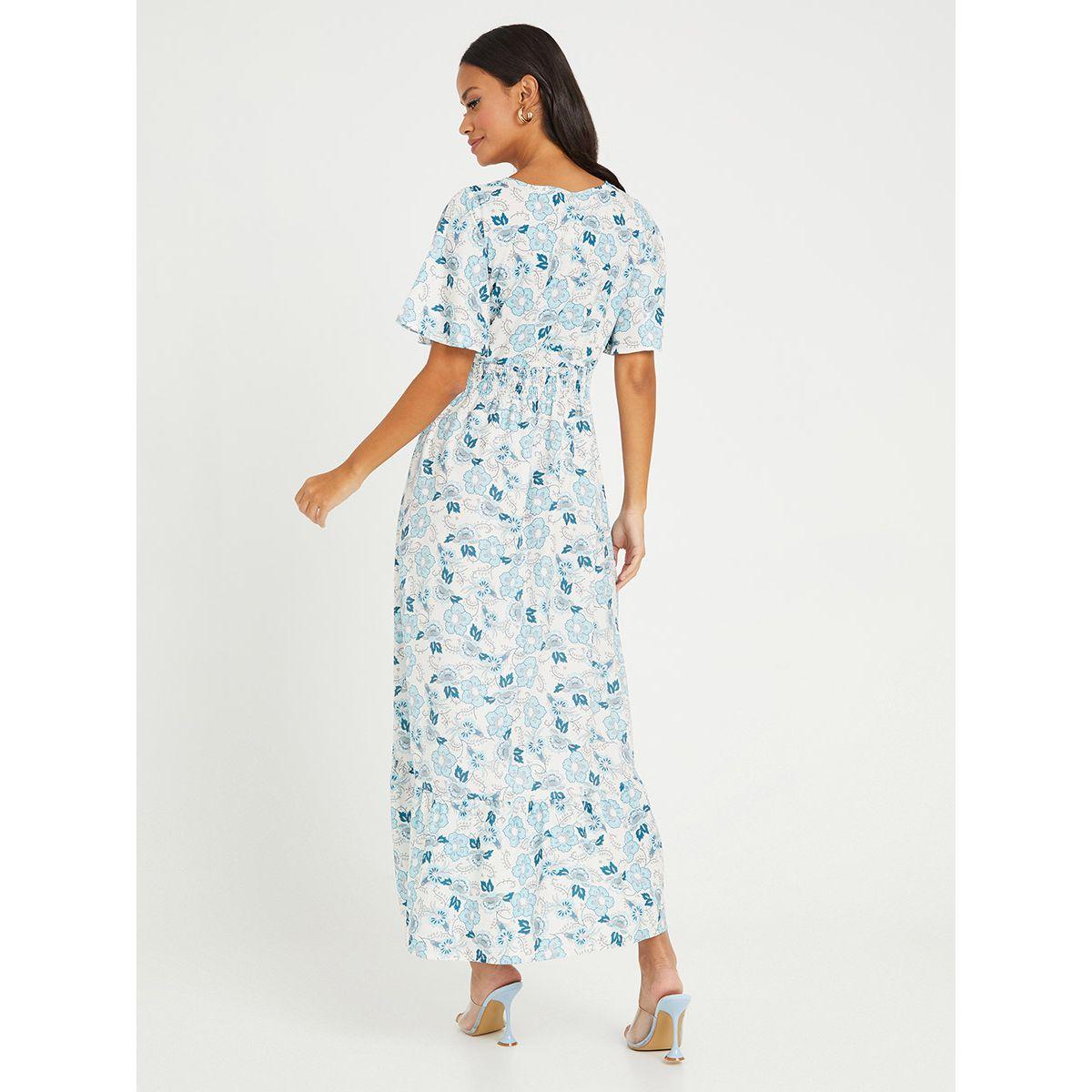 فستان طويل باكمام قصيرة من ريد تايب-women-clothing-dresses-image-4
