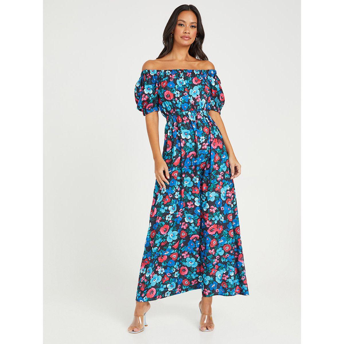 فستان طويل باكمام قصيرة من ريد تايب-women-clothing-dresses-image-1