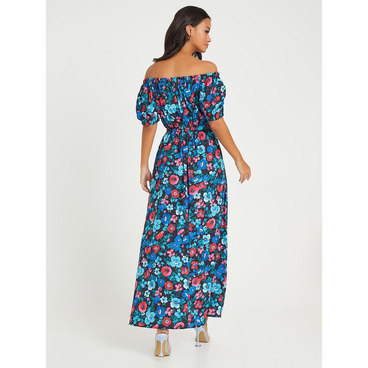 فستان طويل باكمام قصيرة من ريد تايب-women-clothing-dresses-image-4