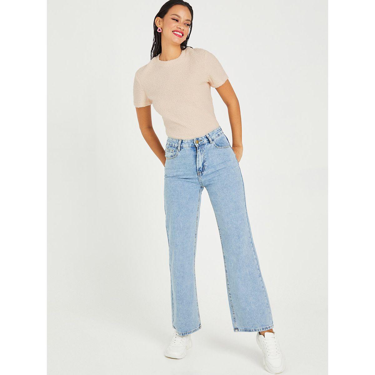 تيشيرت بياقة دائرية واكمام قصيرة من ريد تايب-women-clothing-tshirts-image-2