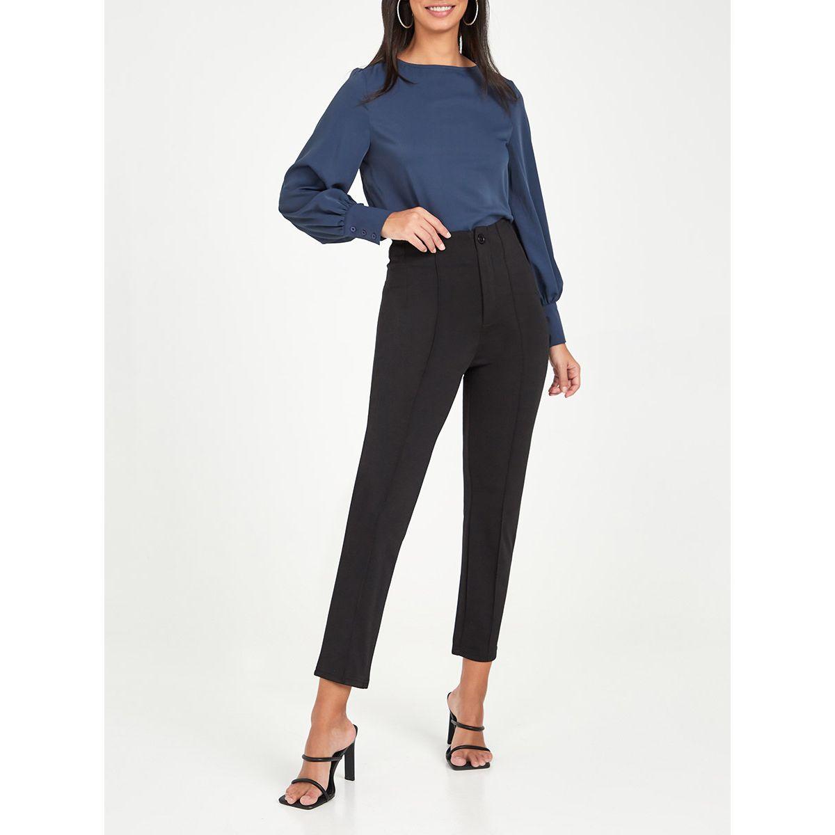 بنطال بقصة سليم فت-women-clothing-bottoms-trousers-image-1
