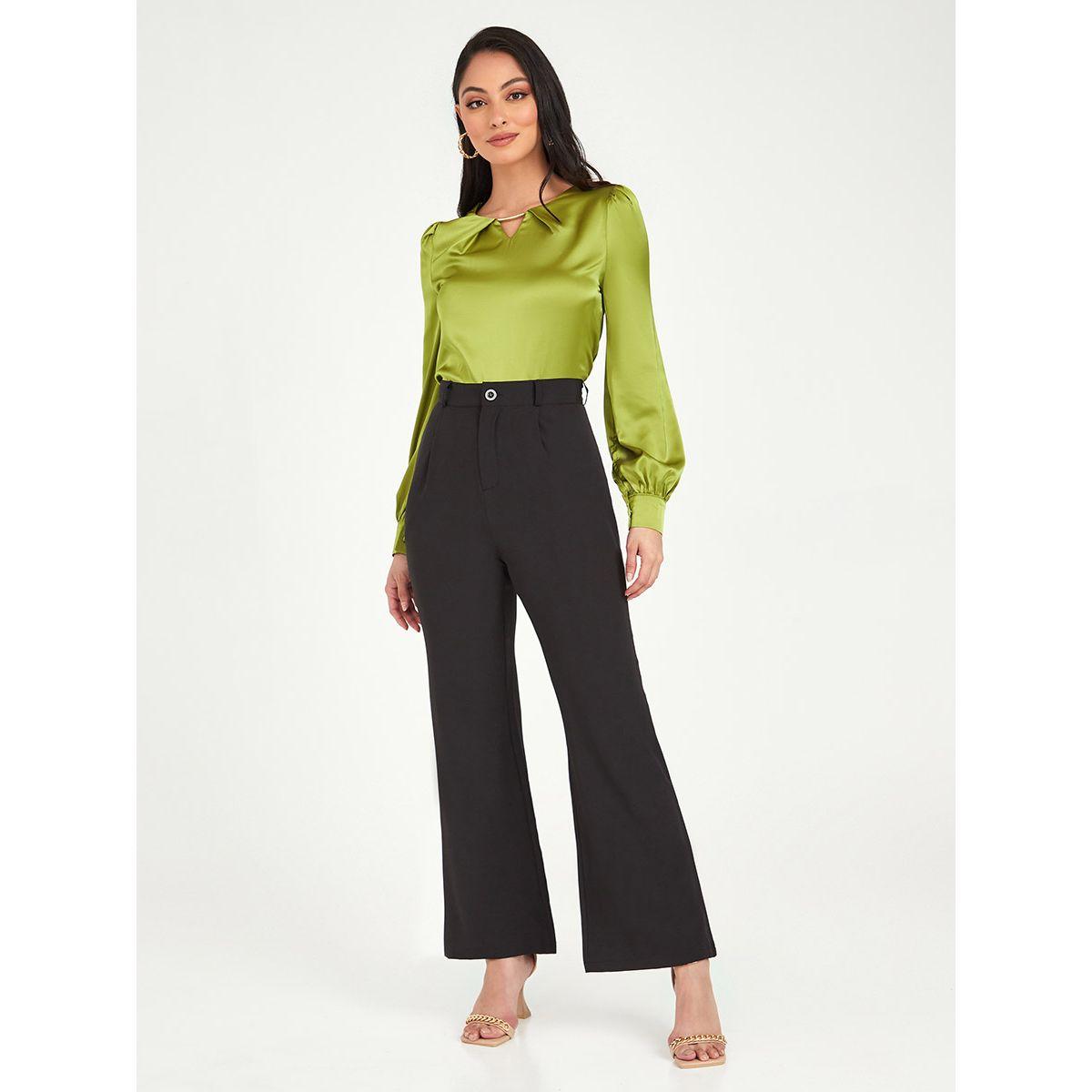 Styli Plain Wide Leg Tailored Trouser-women-clothing-bottoms-trousers-image-2