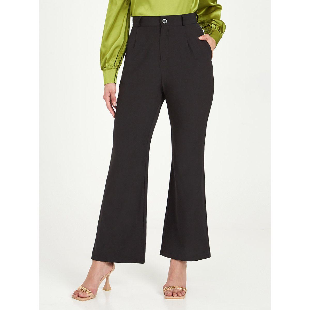 بنطال سادة بقصة واسعة من ستايلي-women-clothing-bottoms-trousers-image-3