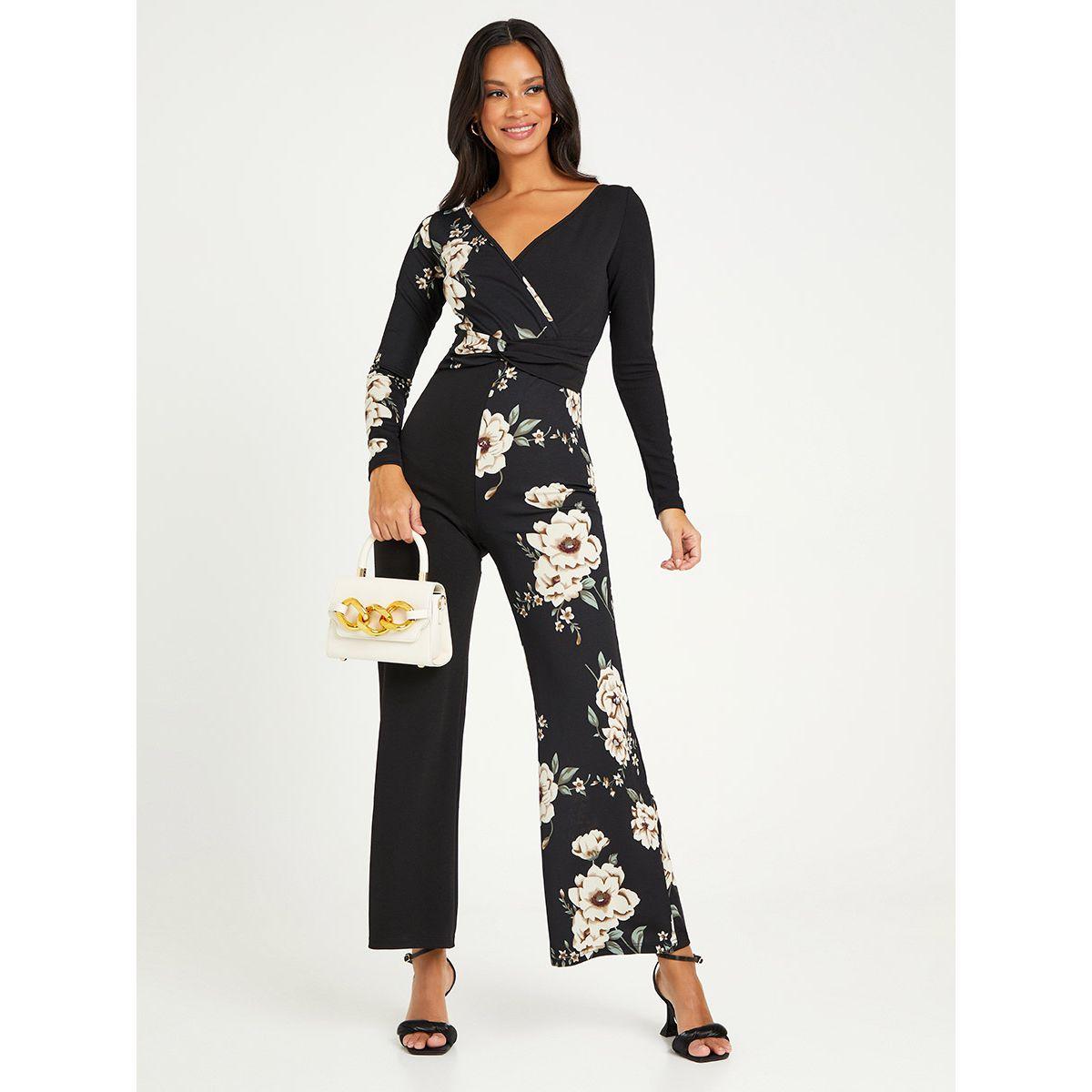 جمبسوت بقصة واسعة من ريد تايب-women-clothing-jumpsuits-image-1