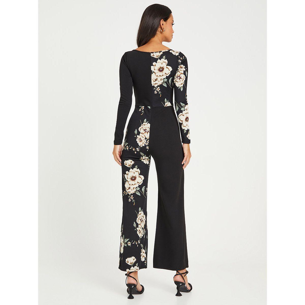 جمبسوت بقصة واسعة من ريد تايب-women-clothing-jumpsuits-image-4