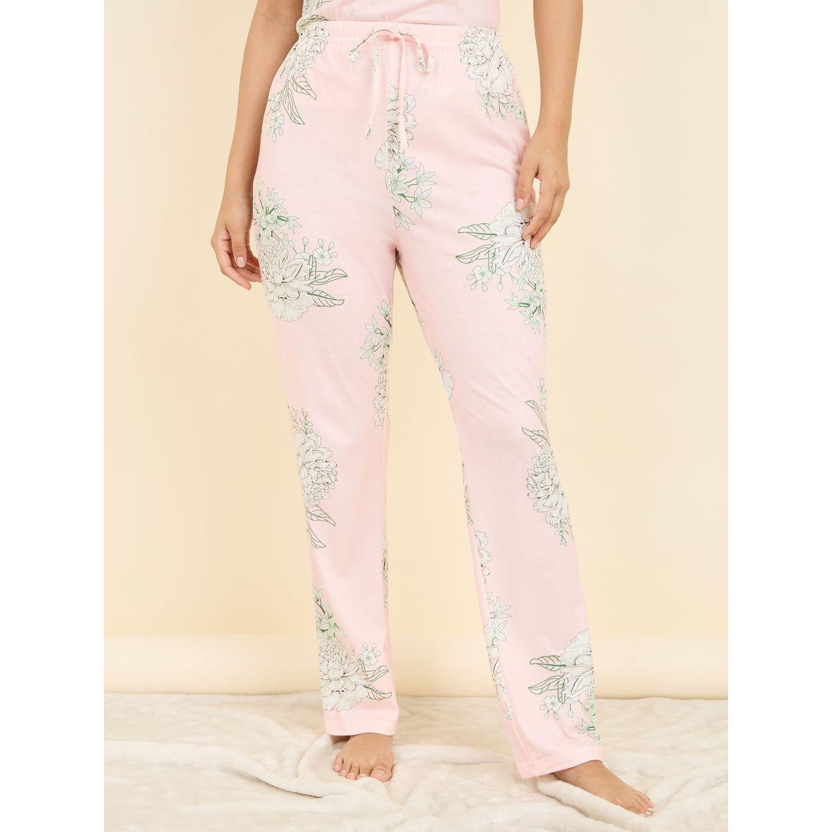 Styli Unwind AOP Floral Printed T-shirt and Pyjama Set-women-clothing-nightwear-pyjamas-longsets-image-6