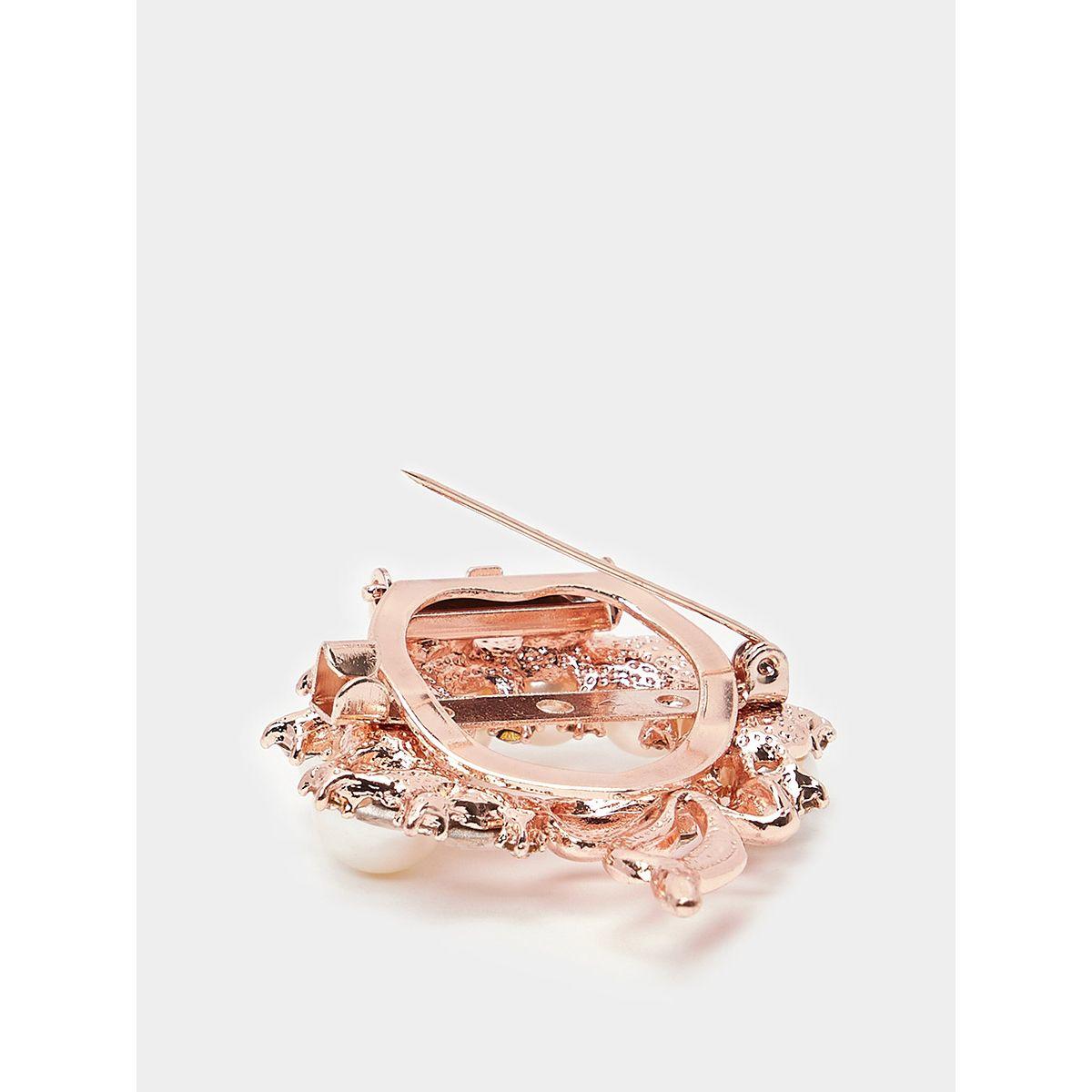 بروش مزين باللؤلؤ وحجر الراين من ستايلي-women-watchesandjewellery-jewellery-brooches-image-3