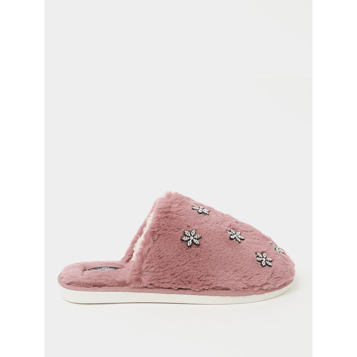 شبشب غرف نوم مزين من ستايلي-women-shoes-bedroomslippers-image-3