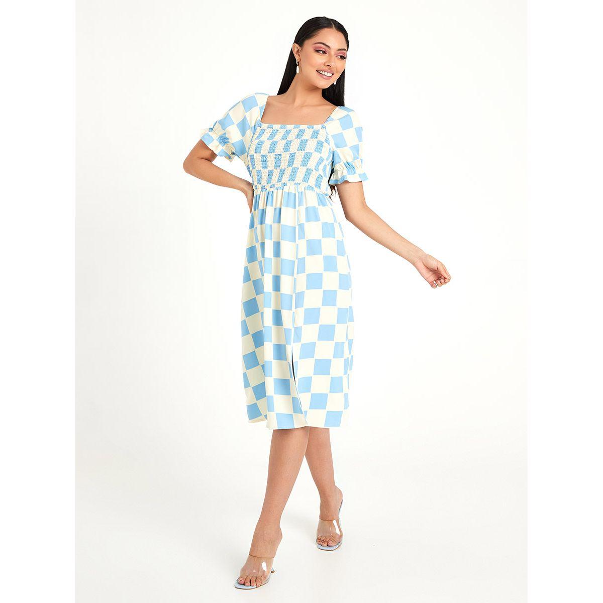 فستان ميدي باكمام قصيرة من ريد تايب-women-clothing-dresses-image-2
