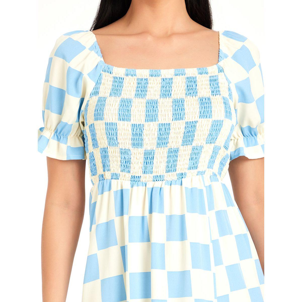 فستان ميدي باكمام قصيرة من ريد تايب-women-clothing-dresses-image-3