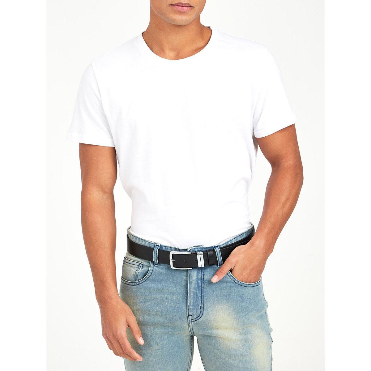 Styli Casual Belt with Pin Buckle Closure-men-beltsandwallets-belts-image-2