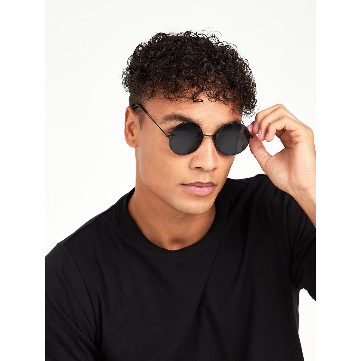 Styli Round Sunglasses with Nose Pads-men-sunglasses-image-2