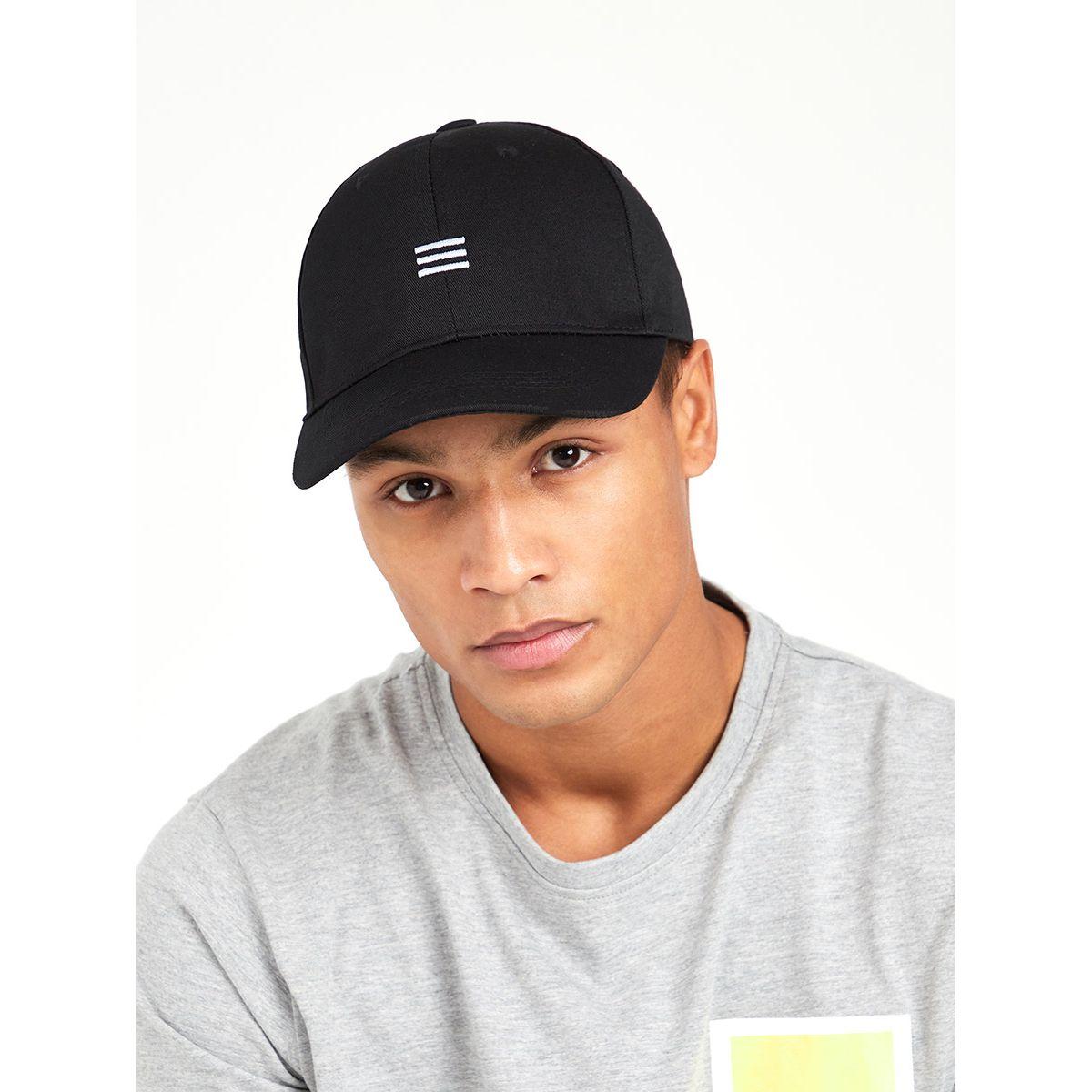 Styli Contrast Three Stripes Baseball Cap-men-caps-image-2