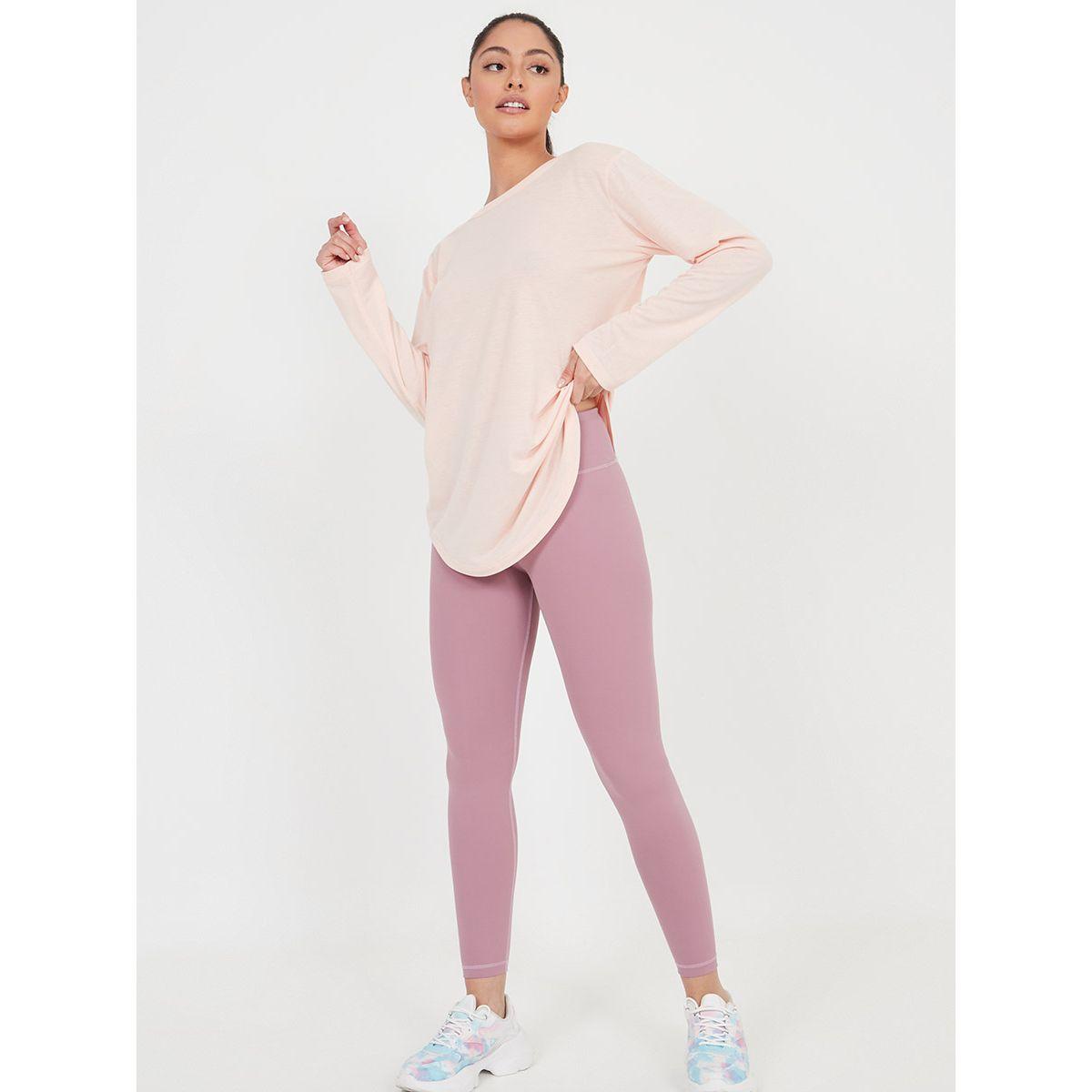 Styli Dont Stop Slogan Print Mesh Back Insert Active Top-women-clothing-sportswearandactivewear-tshirtsandvests-image-2