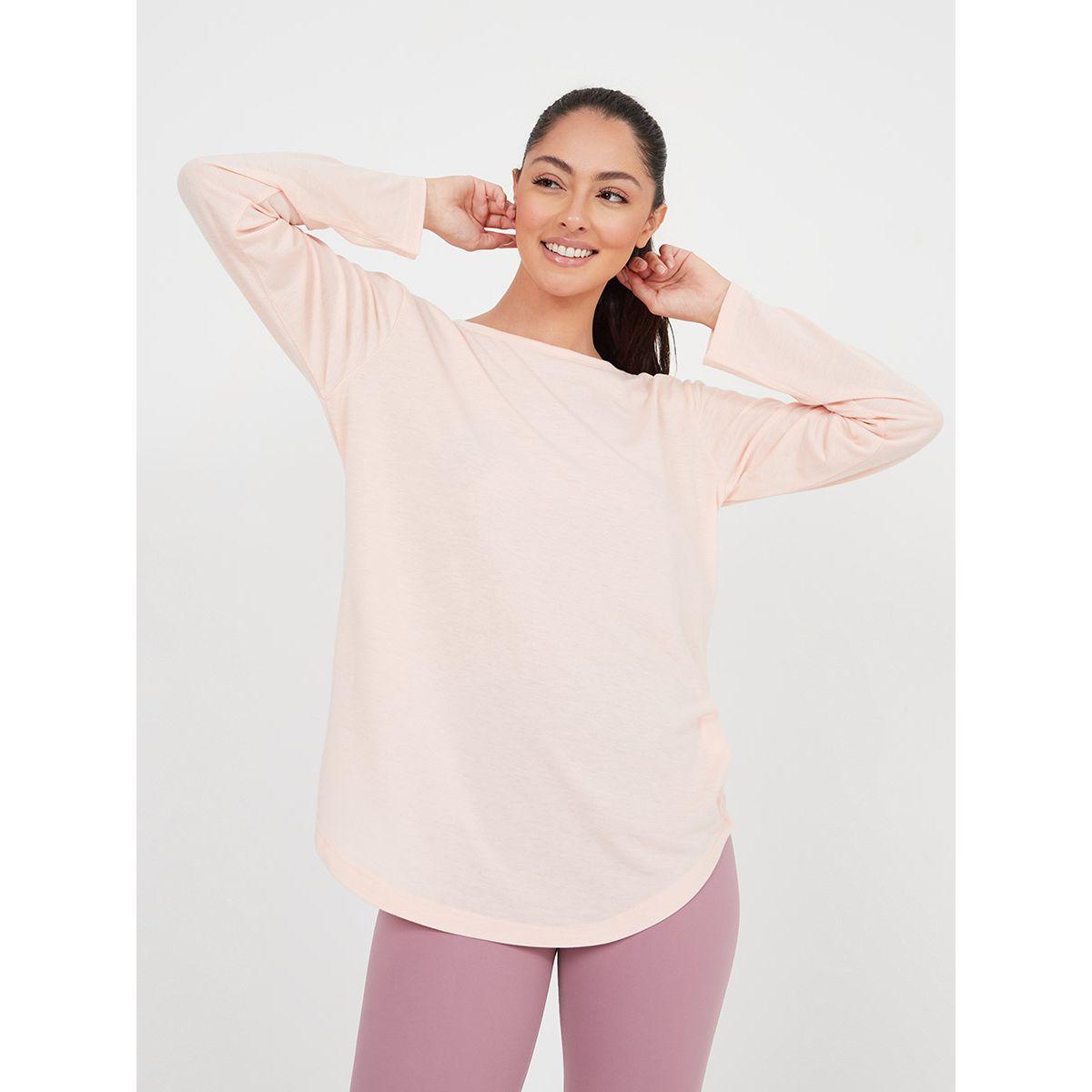 Styli Dont Stop Slogan Print Mesh Back Insert Active Top-women-clothing-sportswearandactivewear-tshirtsandvests-image-3