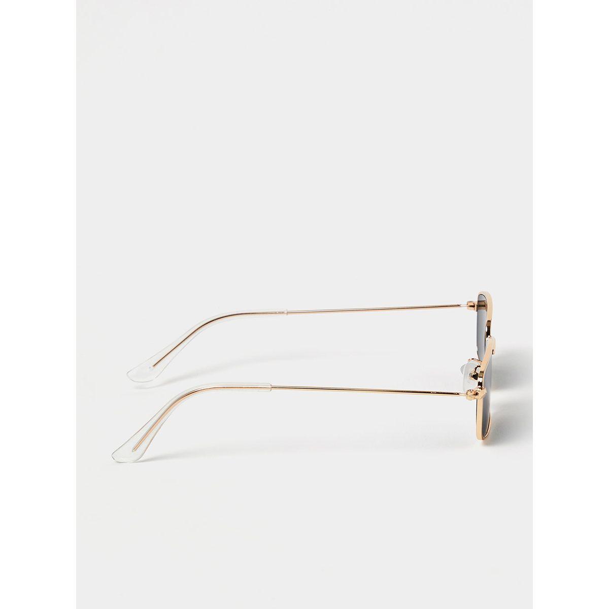 Styli Unisex Rectangle Frame Sunglasses-men-sunglasses-image-4