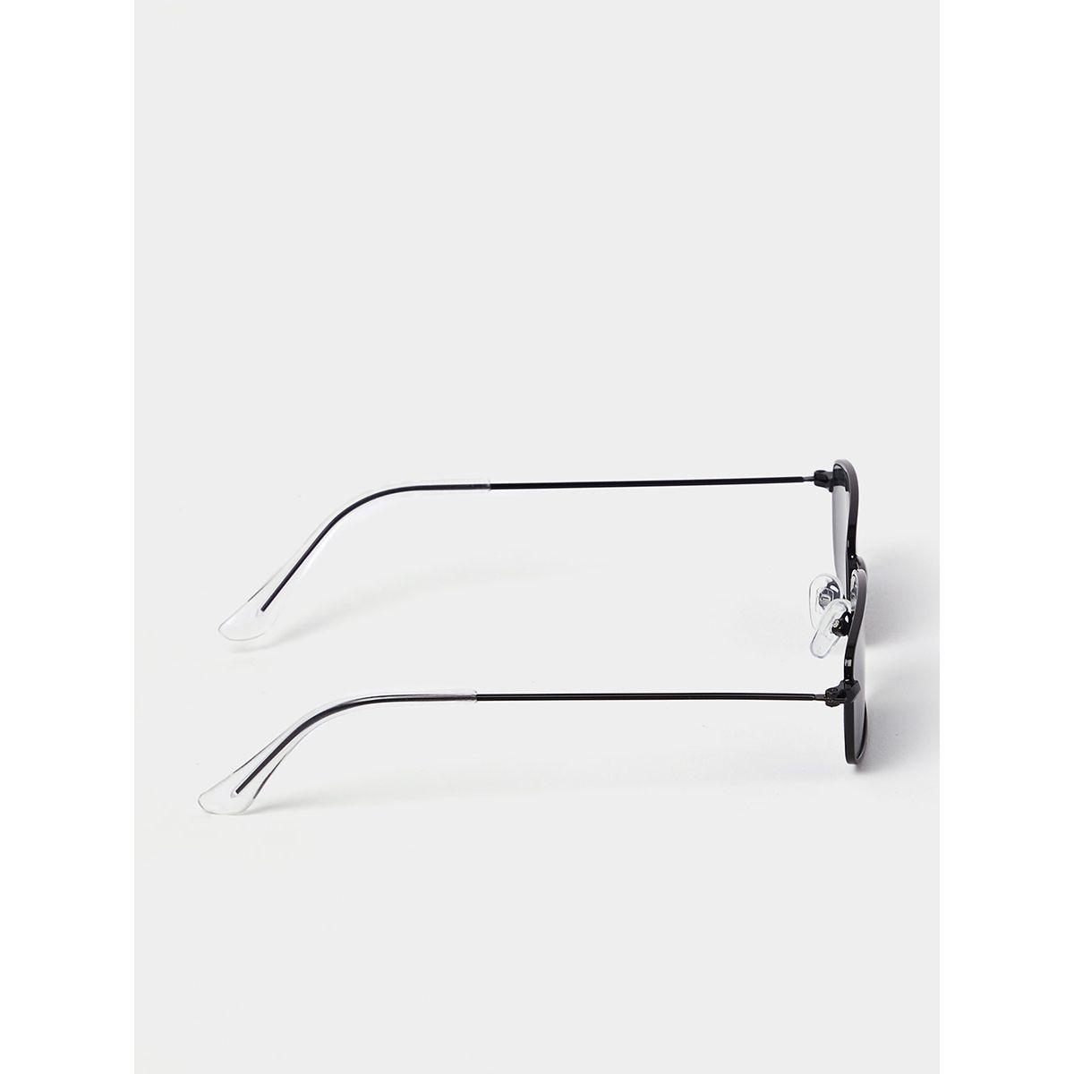 Styli Unisex Rectangle Frame Sunglasses-men-sunglasses-image-4