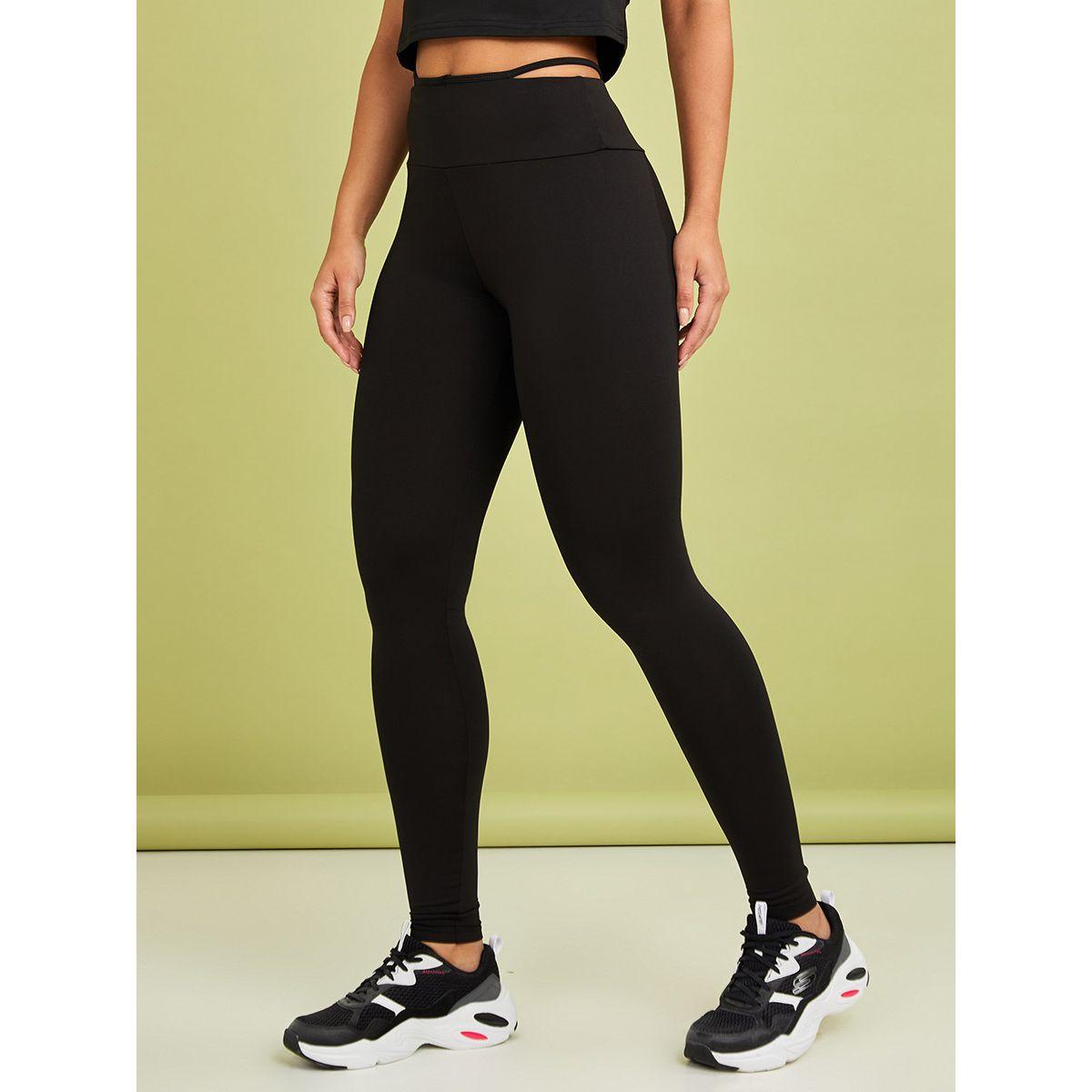 بنطال رياضي مزين بشق من ستايلي-women-clothing-sportswearandactivewear-bottoms-image-1
