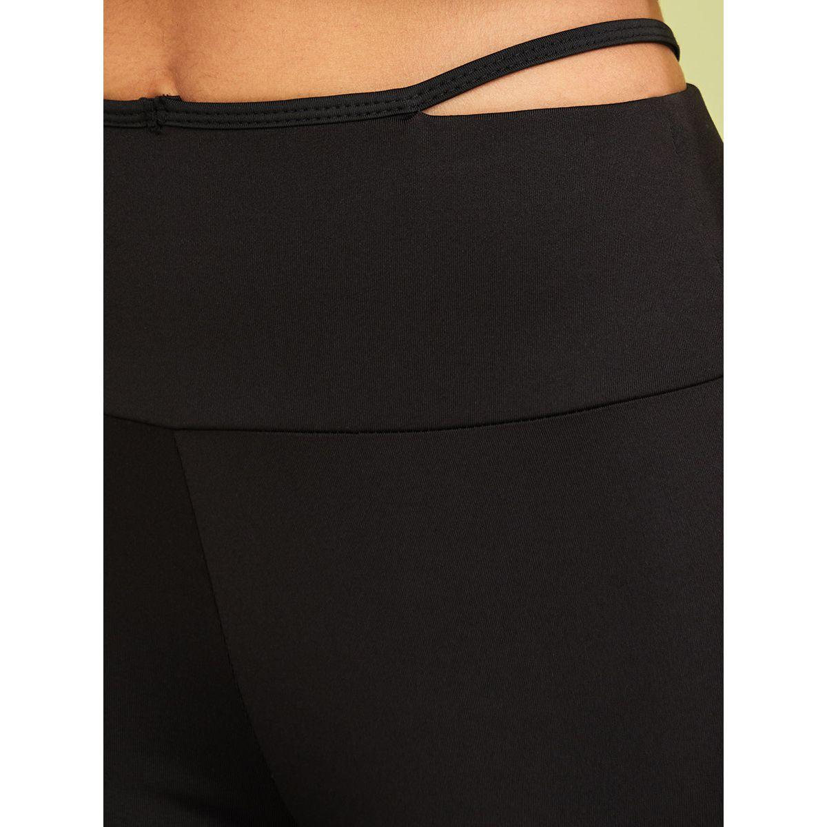 بنطال رياضي مزين بشق من ستايلي-women-clothing-sportswearandactivewear-bottoms-image-3