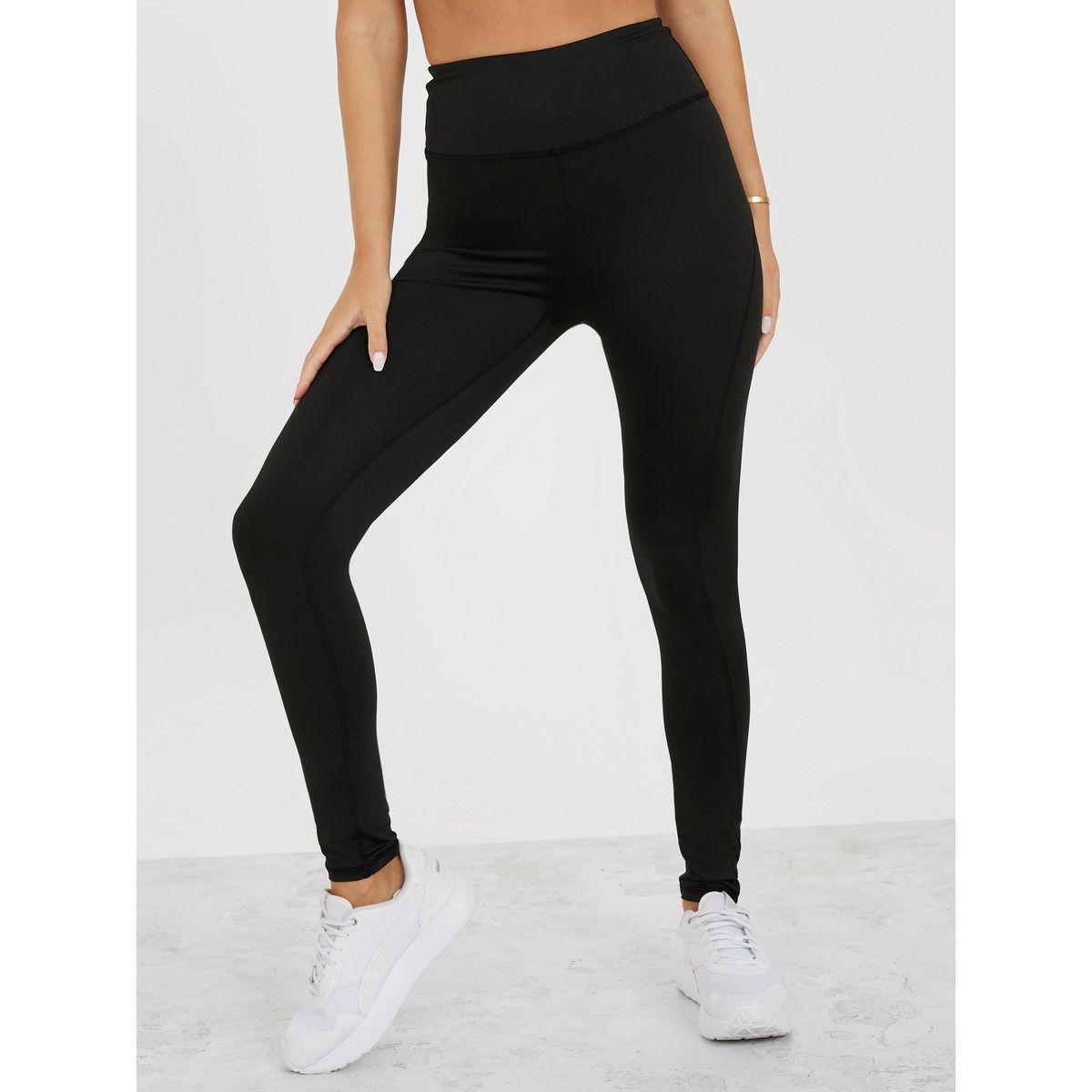 Styli Active Pack of 3 - Melange Open Twist Back Top Racerback Sports Bra and Active Legging Set-sports-women-clothing-trackpantsandtracksuits-image-6