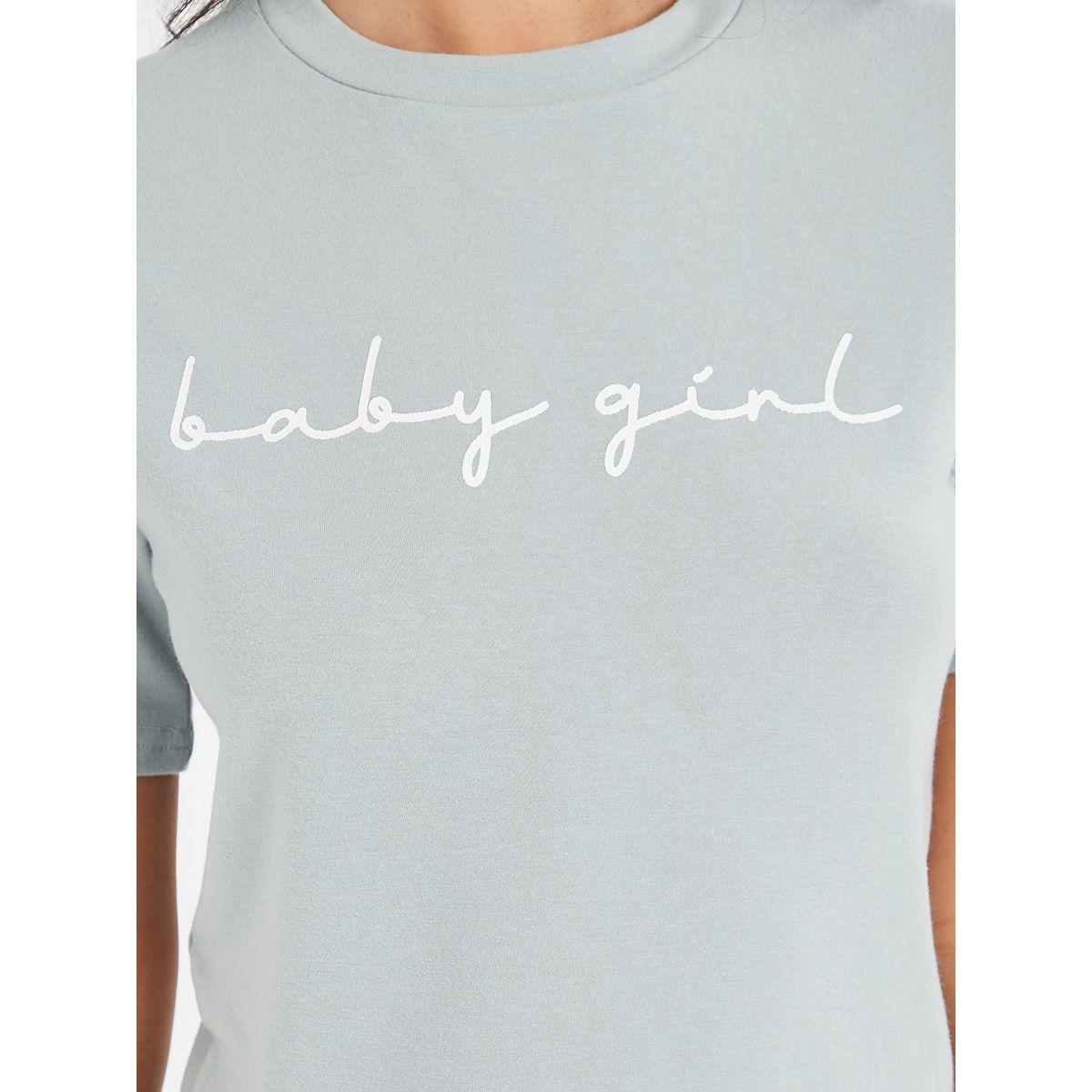 طقم من ( تيشيرت + بنطال جوغر )-women-clothing-nightwear-pyjamas-longsets-image-3