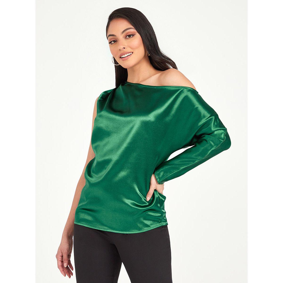 Styli One Shoulder Satin Drape Top-women-clothing-shirtsandblouses-blouses-image-3