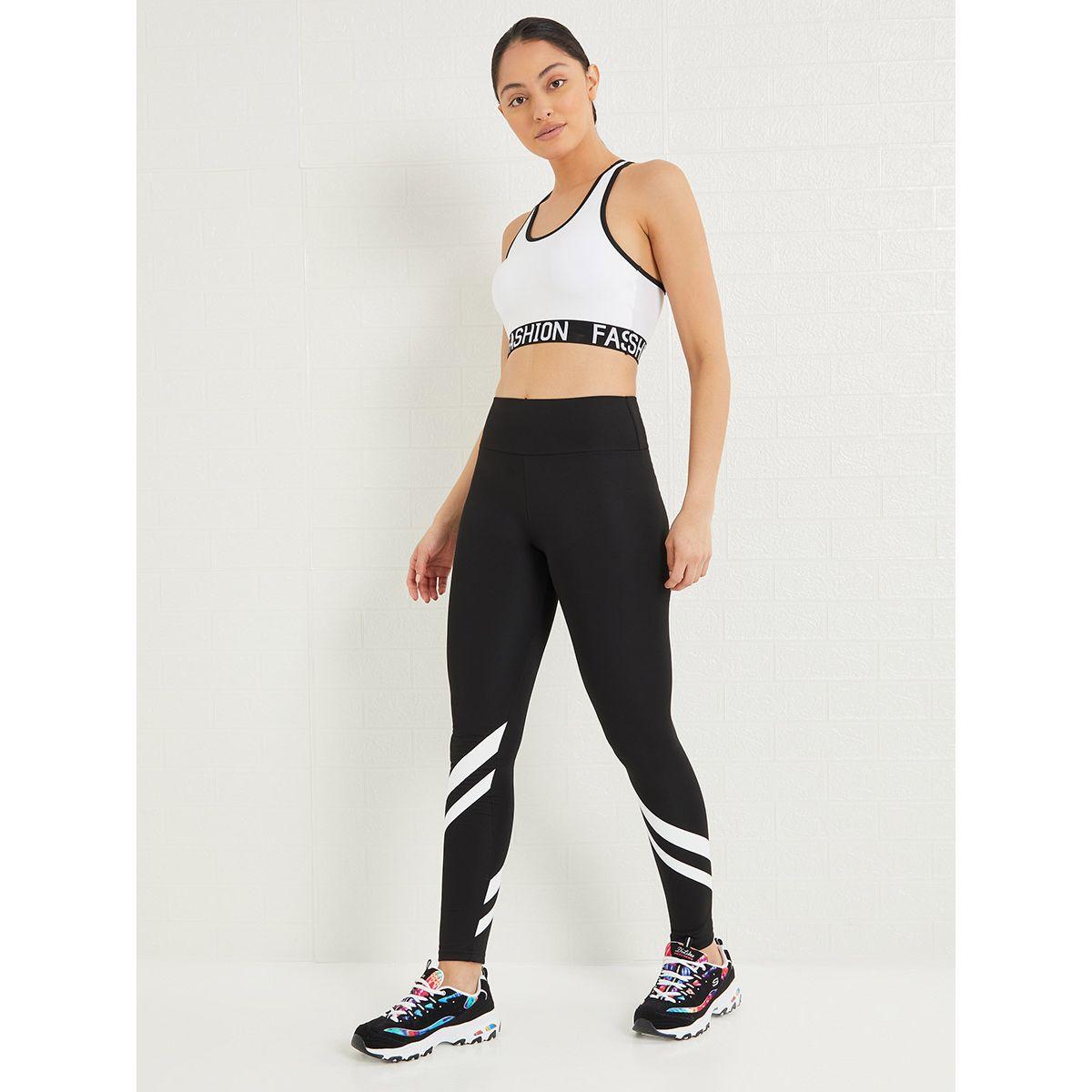 Styli Multi Stripes Detail Active Leggings-women-clothing-sportswearandactivewear-bottoms-image-2