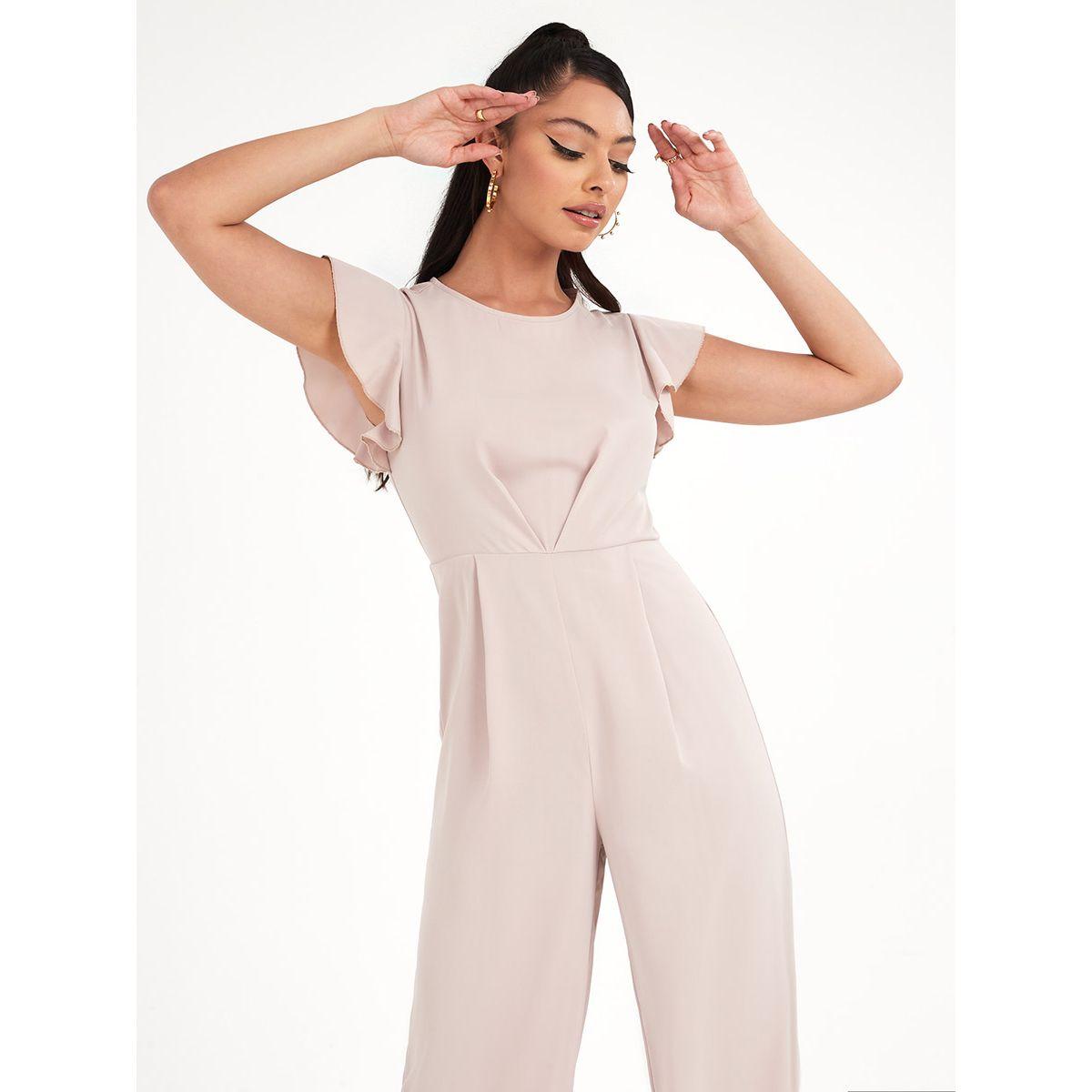 جمبسوت بقصة واسعة وكشكش من ريد تايب-women-clothing-jumpsuits-image-3