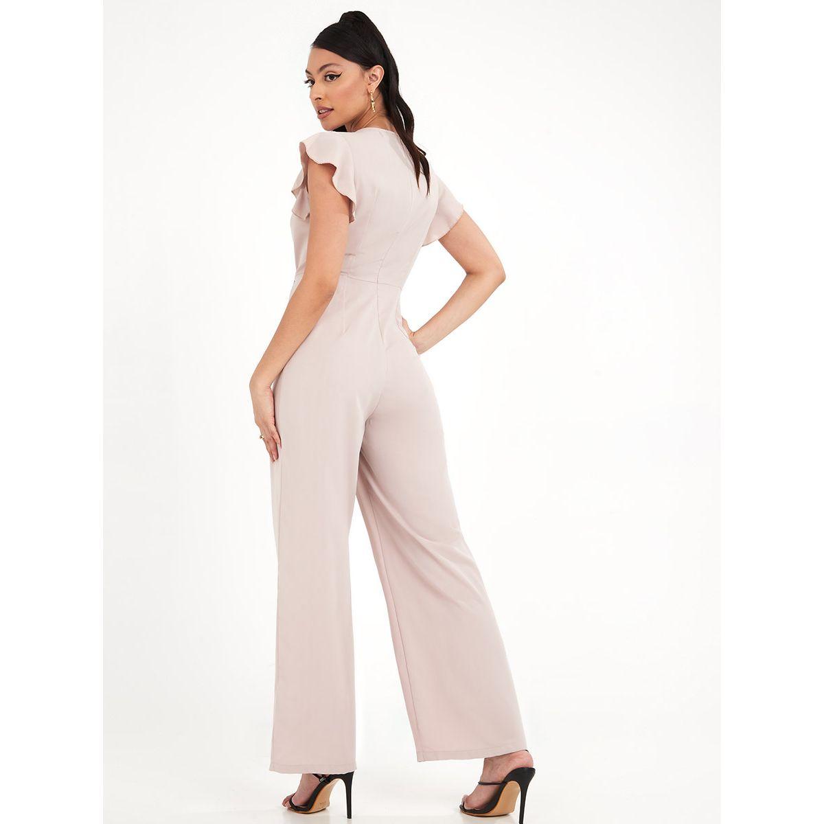 جمبسوت بقصة واسعة وكشكش من ريد تايب-women-clothing-jumpsuits-image-5