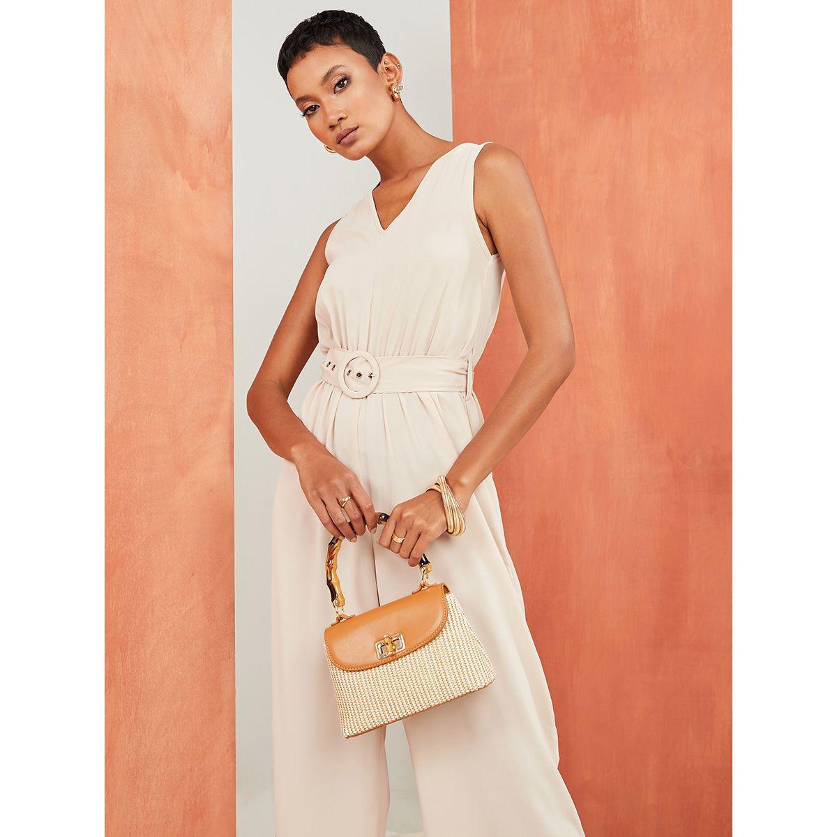 جمبسوت بلا اكمام وقصة واسعة من ستايلي-women-clothing-jumpsuits-image-2