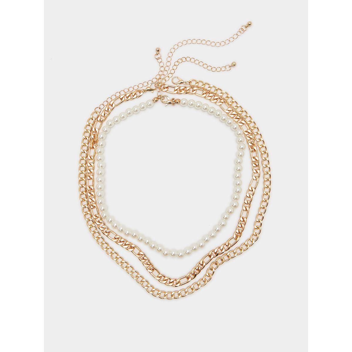 Styli Set of 3 - Chain Detailed Necklace-women-watchesandjewellery-jewellery-necklacesandpendants-image-2