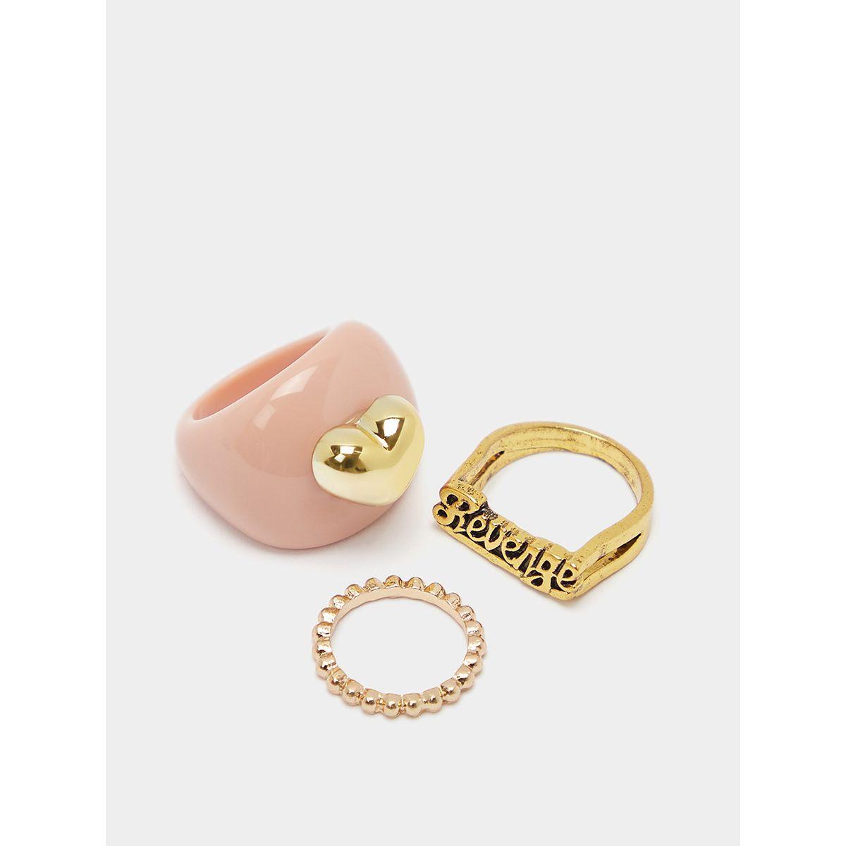 مجموعة من 6 خواتم عصرية من ستايلي-women-watchesandjewellery-jewellery-rings-image-3