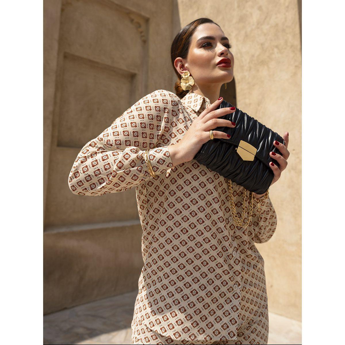 طقم منسق من ( بلوزة + بنطال ) من ستايلي-women-clothing-coordsets-image-9