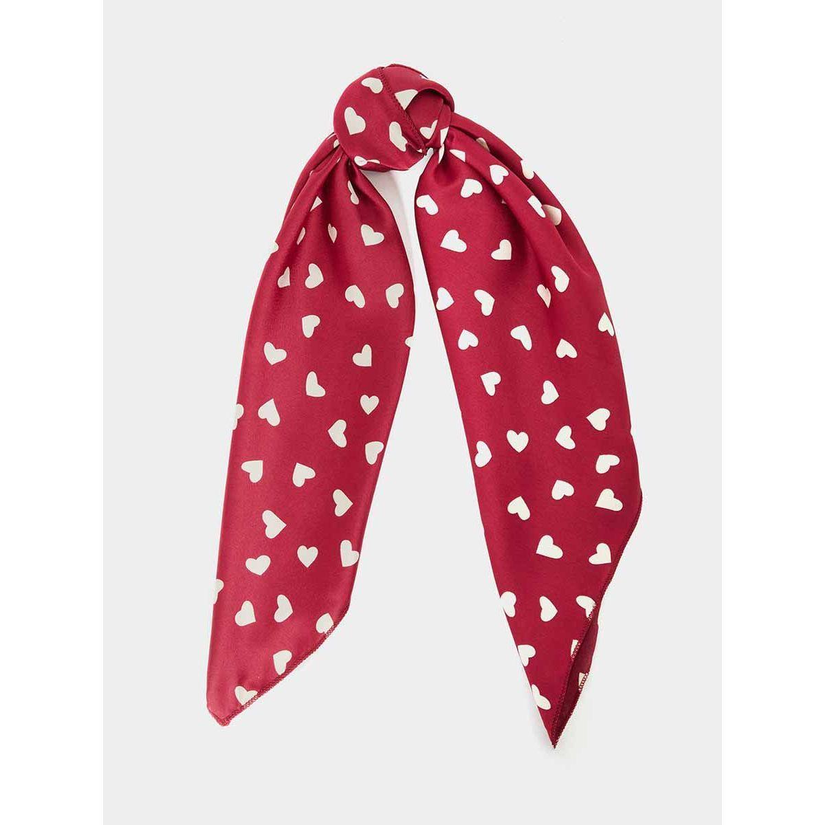 Styli Heart Print Scarf-women-winterwear-scarves-image-1
