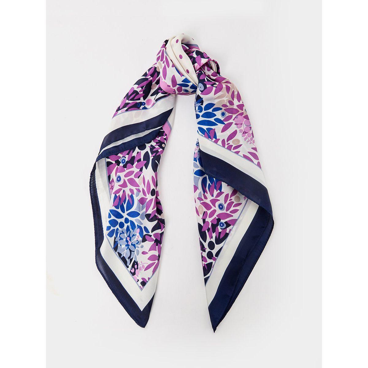 Styli Leaf Print Dotted Scarf-women-winterwear-scarves-image-1