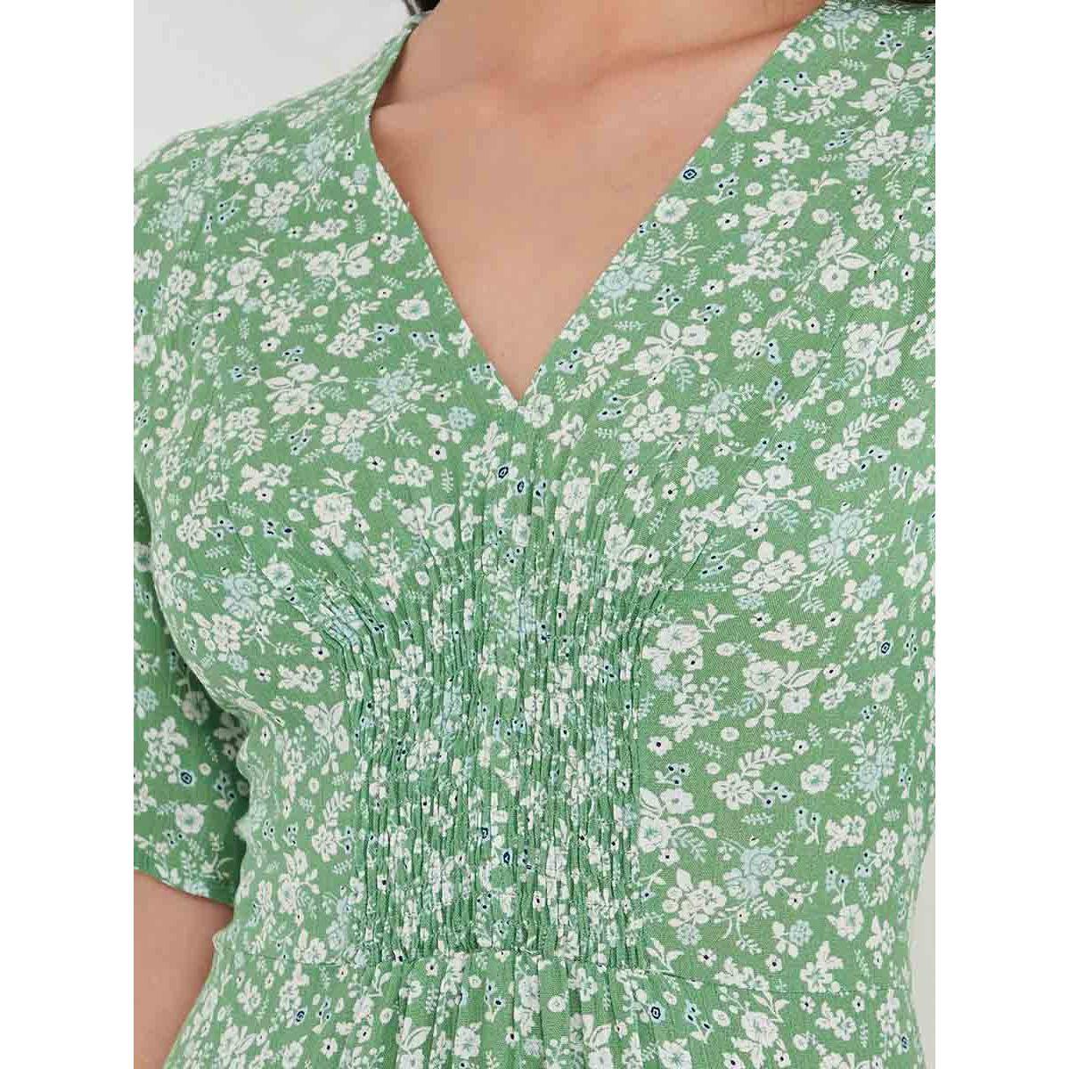 فستان ميدي باكمام قصيرة من ريد تايب-women-clothing-dresses-image-4