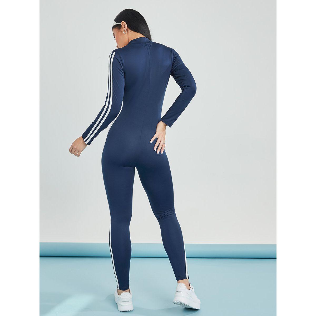 Styli Long Sleeves Side Stripe Detail Skinny Fit Jumpsuit-women-clothing-jumpsuits-image-5