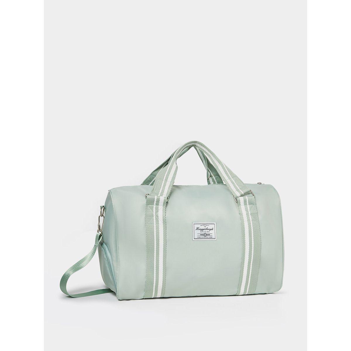 Styli Contrast Striped Design Sports Bag-women-bagsandwallets-handbags-image-1