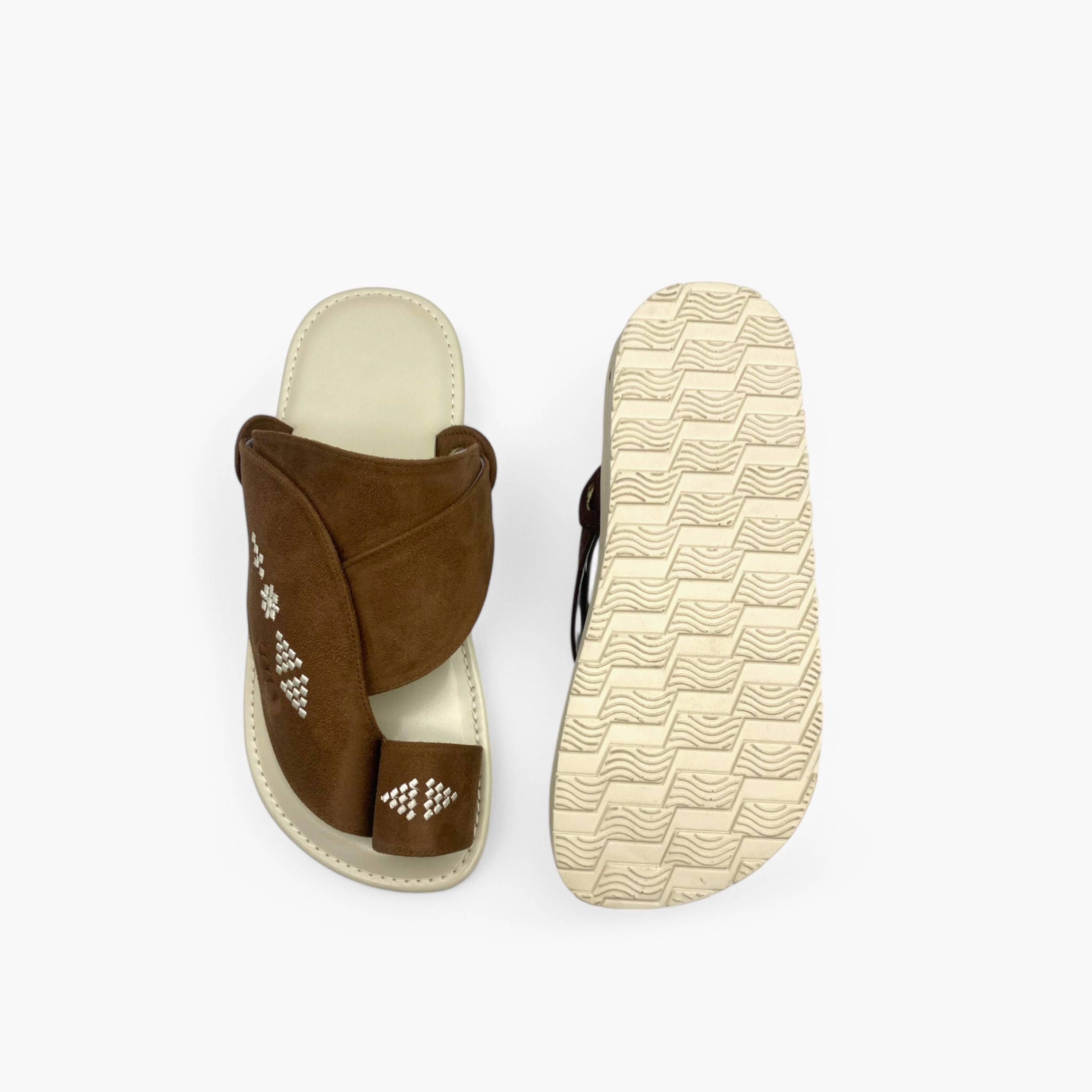 Al Fanoos Men's Royal Comfort Slip-On Shargi Sandals-men-shoes-sandals-image-5