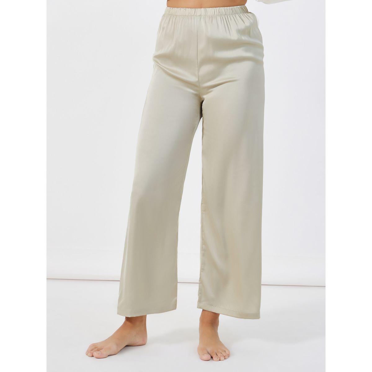 Styli Unwind Solid Piped Button Through Shirt & Pyjama Set-women-clothing-nightwear-pyjamas-longsets-image-5