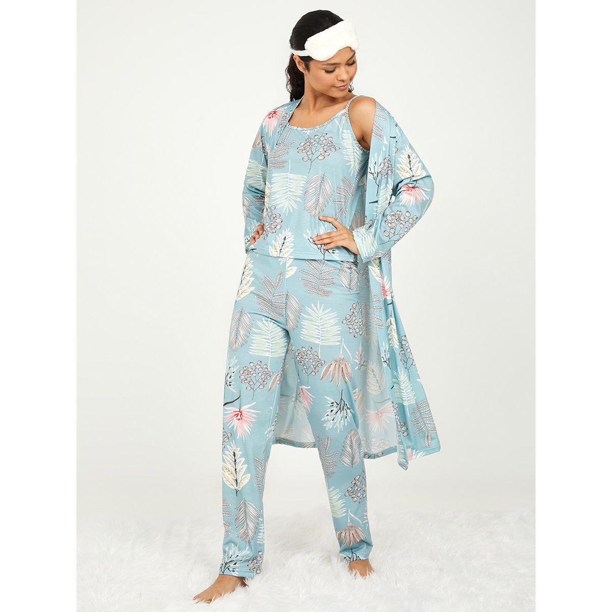 مجموعة من 3 ( بنطال + بلوزة ) من ريد تايب-women-clothing-nightwear-robes-image-2