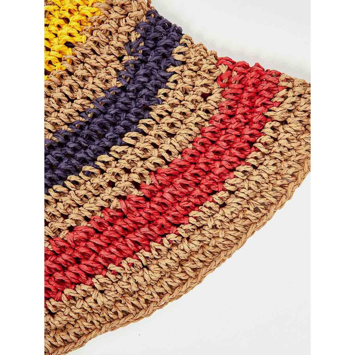 قبعة بنمط كتل الالوان من ستايلي-women-clothingaccessories-capsandhats-image-1
