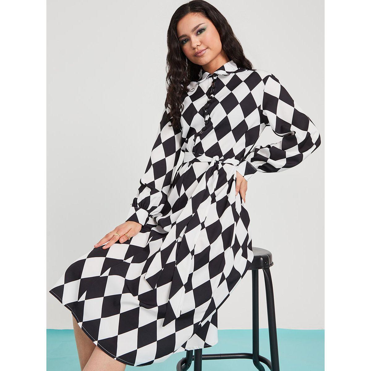 فستان ميدي باكمام طويلة من ريد تايب-women-clothing-dresses-image-2